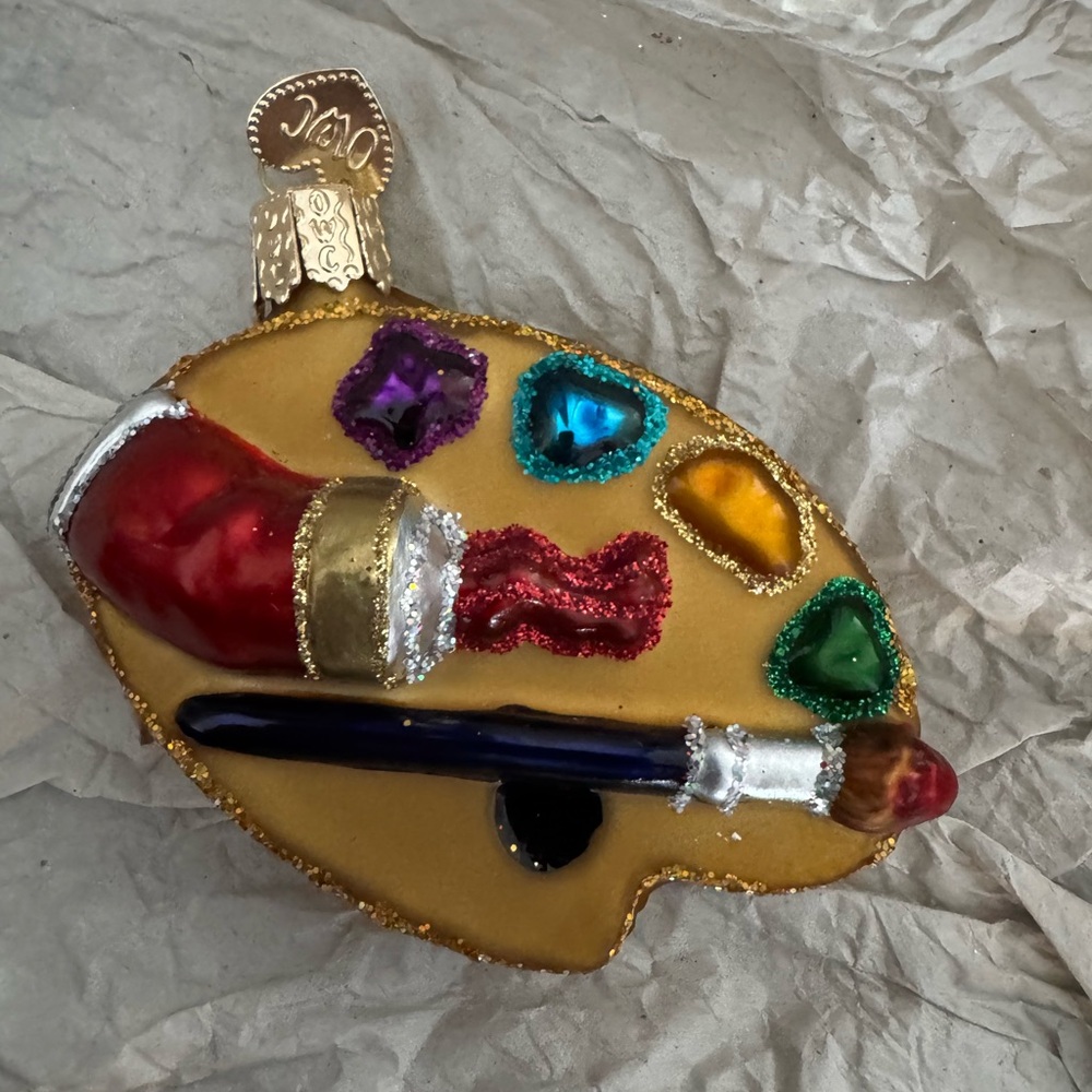 Paint Palette Ornament